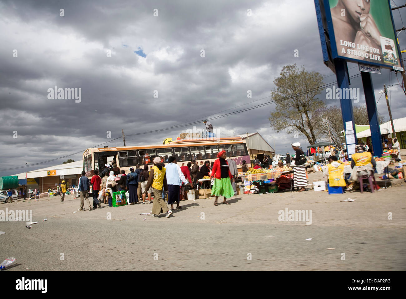 The town of Mount Frere Stock Photo Alamy