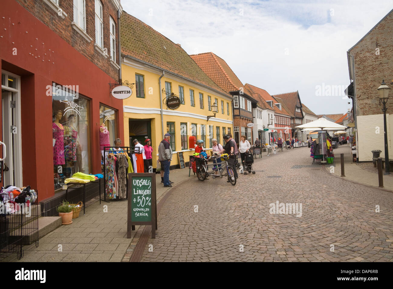 Ribe South West Jutland oldest town in Denmark EU with wonderfully