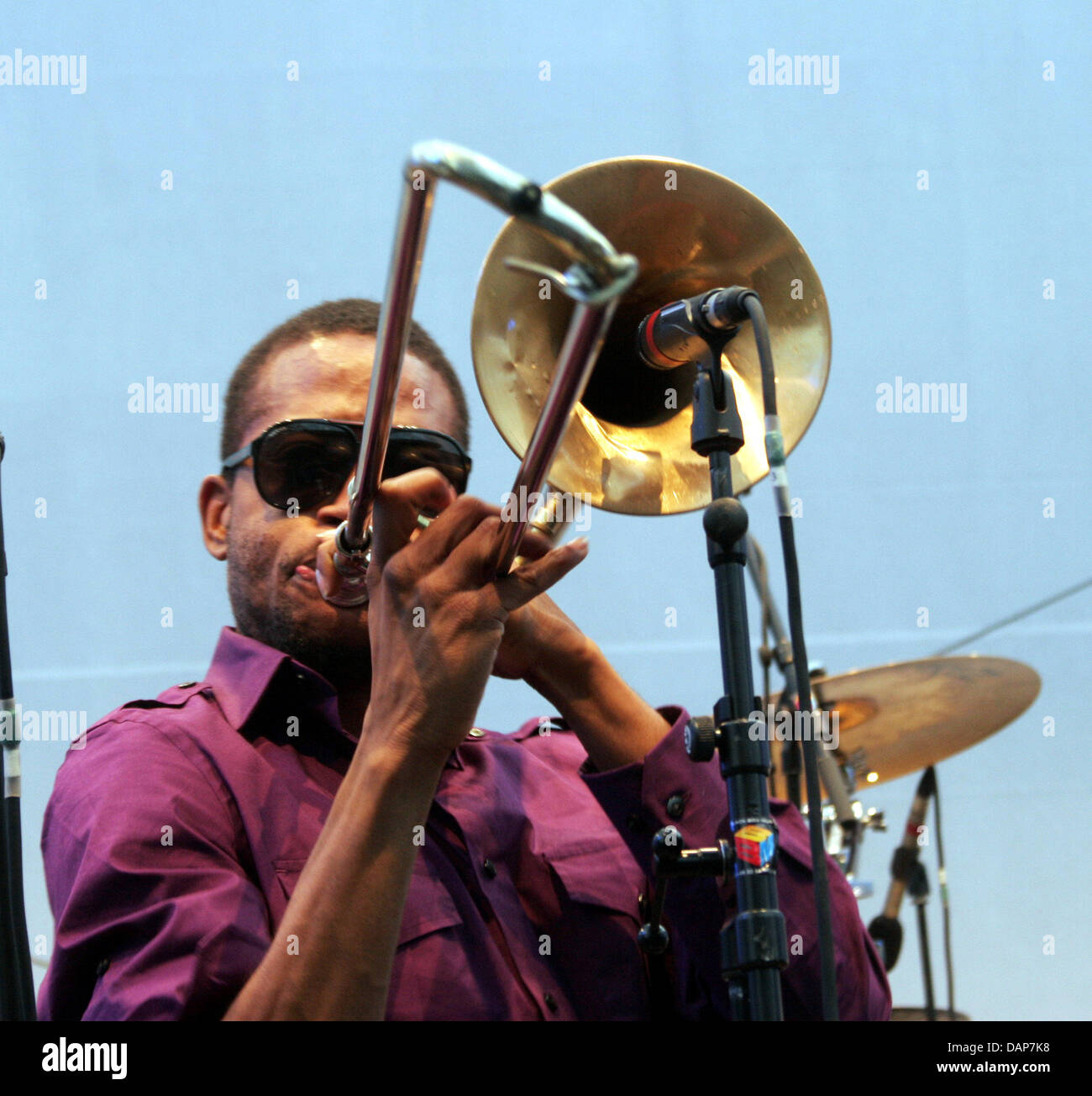 American Trumpeter Trombone Shorty Plays During Verve Club In The