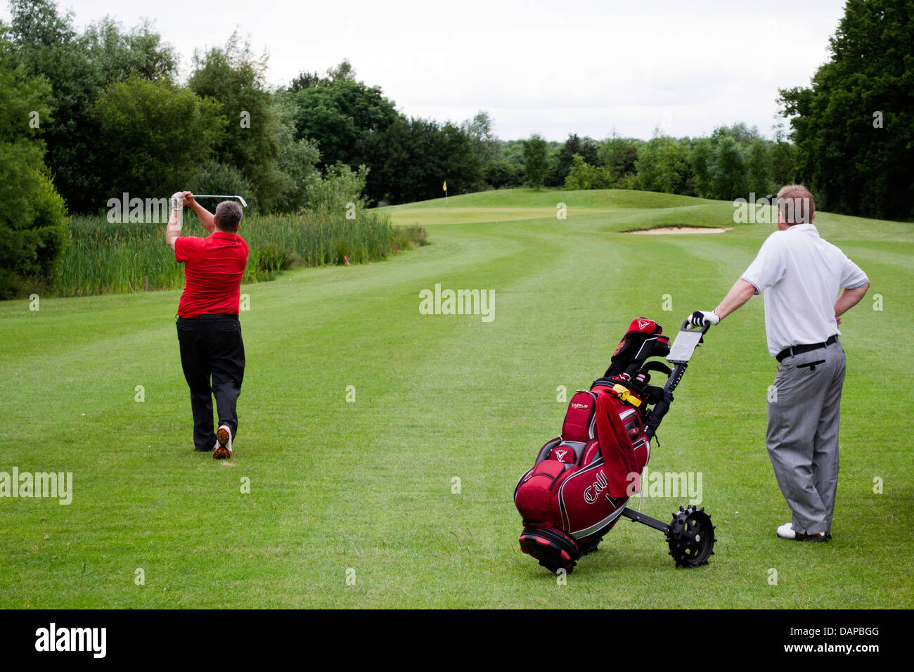 fairway shot Stock Photo