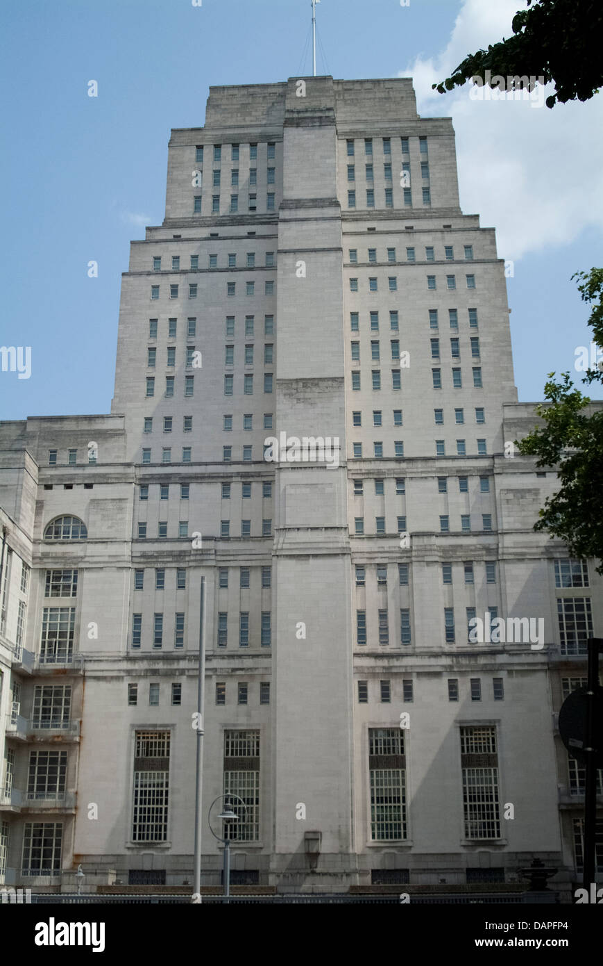 Senate House, London, Library and Conference Centre Stock Photo