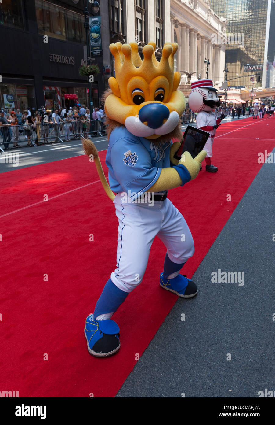 Baseball Allstar game red carpet parade in New York Stock Photo Alamy