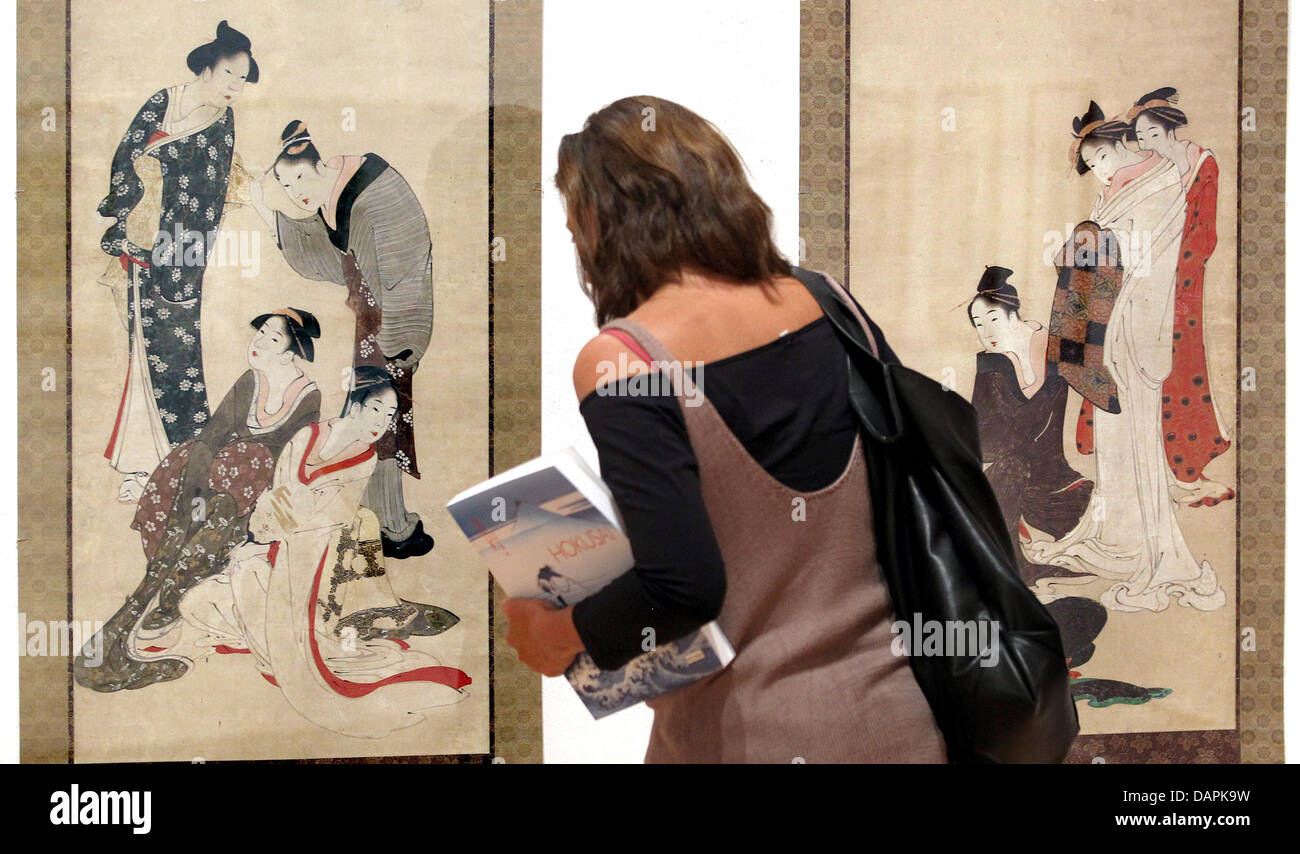 Katsushika Hokusai Stock Photos & Katsushika Hokusai Stock ... Hokusai Woman
