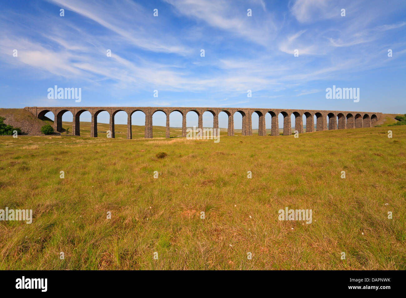 Ribblehead Viaduct, North Yorkshire, Yorkshire Dales National Park, England, UK. Stock Photo