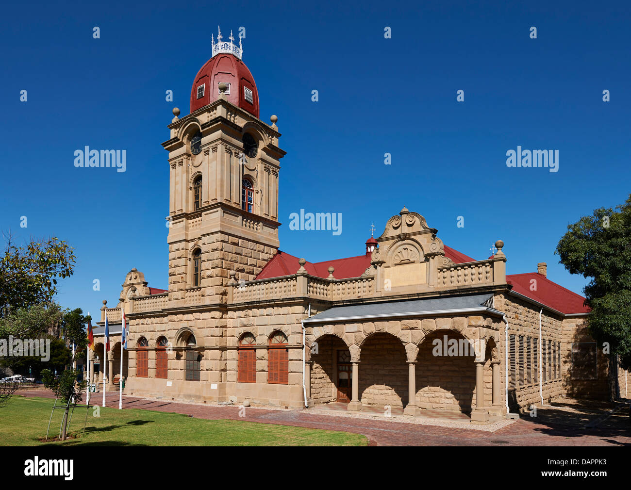 C.P. NEL MUSEUM in Oudtshoorn, Western Cape, South Africa Stock Photo