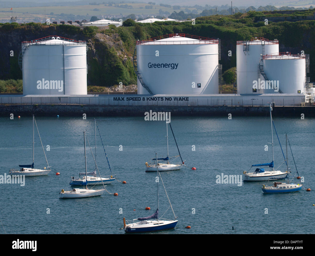 Greenergy fuel storage, Plymouth, UK 2013 Stock Photo Alamy