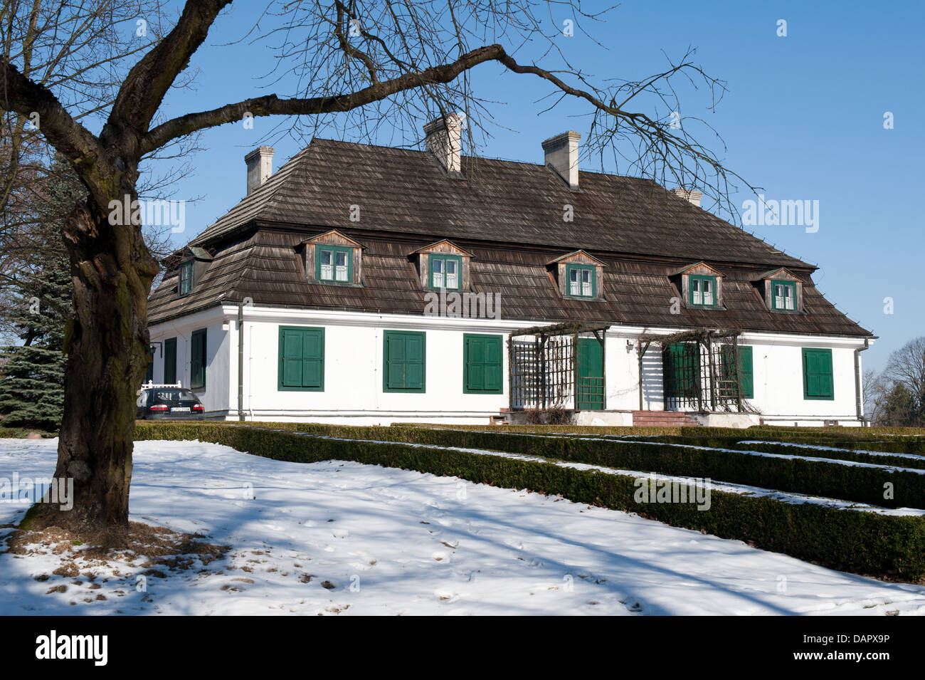 Manor house in Janowiec, Poland Stock Photo Alamy
