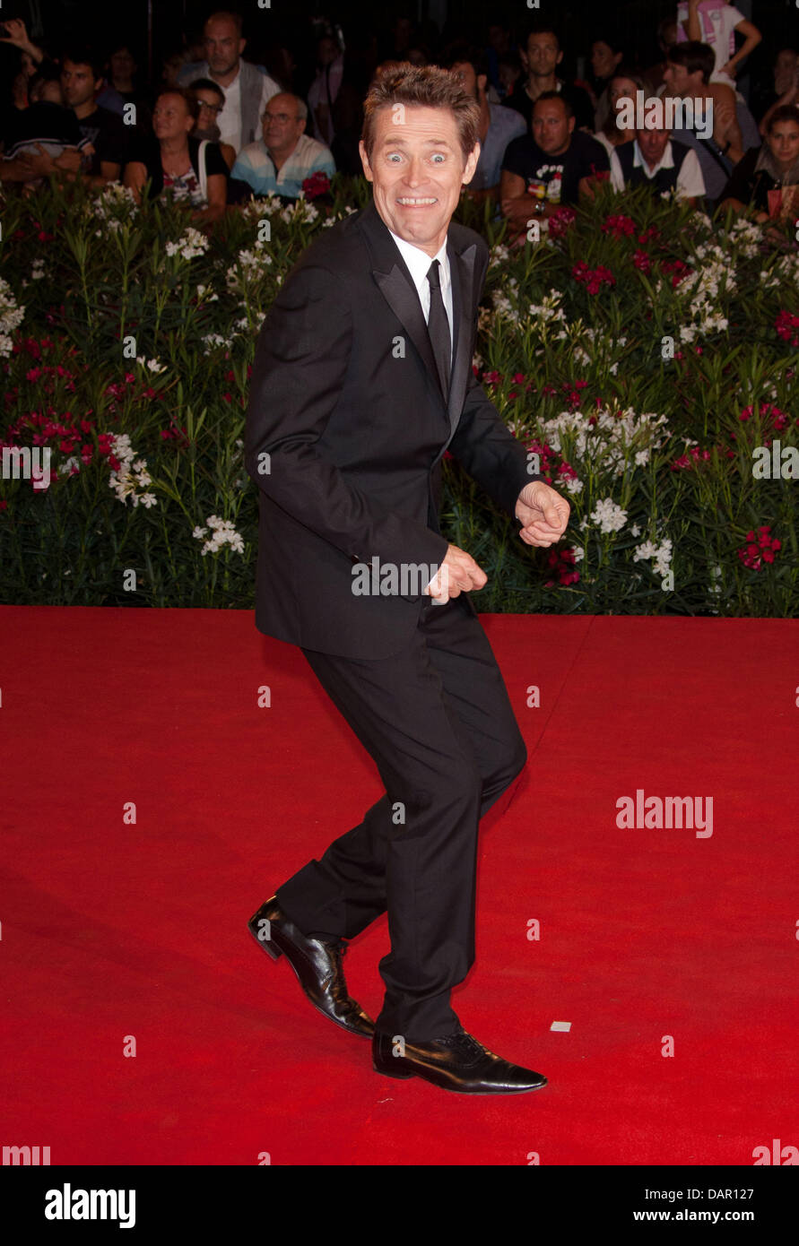 Us actor willem dafoe arrives at the premiere of 4 44 last day on