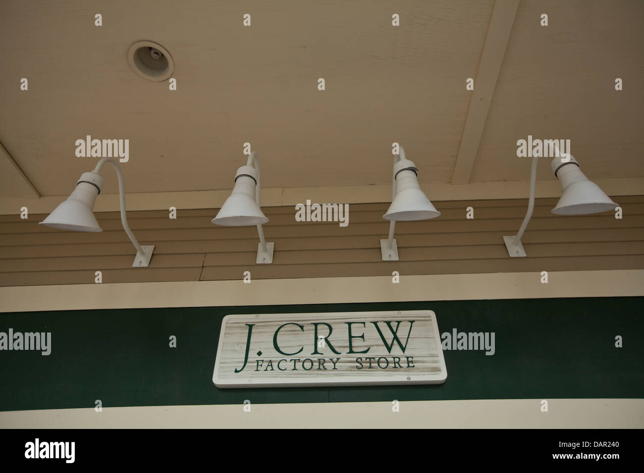 A J. Crew Factory store is pictured at the Settlers' Green Outlet