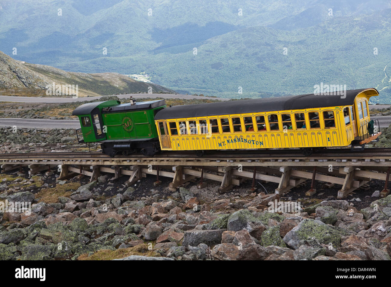 Mount washington cog railway hi-res stock photography and images - Alamy
