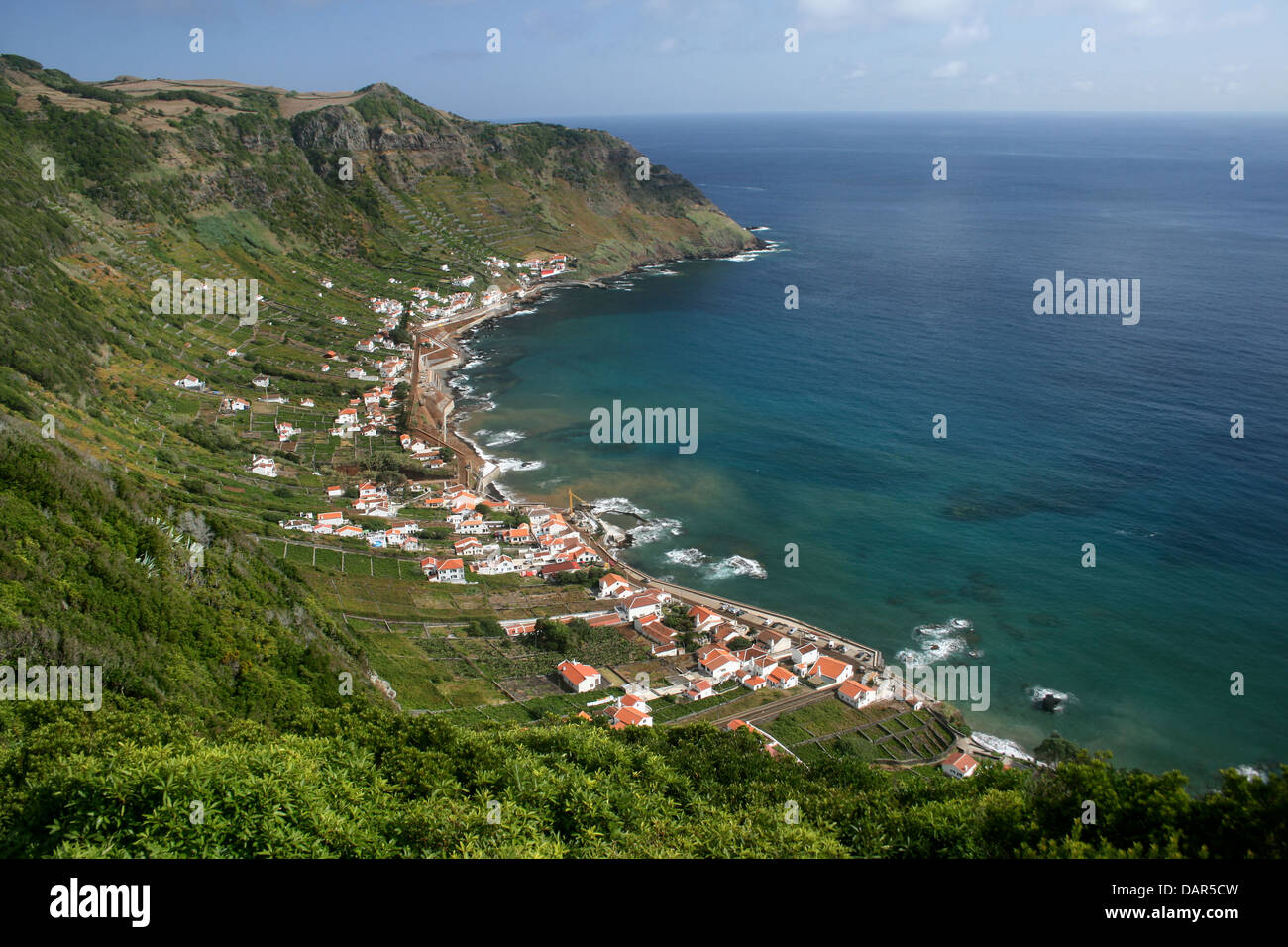 Island of Santa Maria in Azores, Portugal Stock Photo