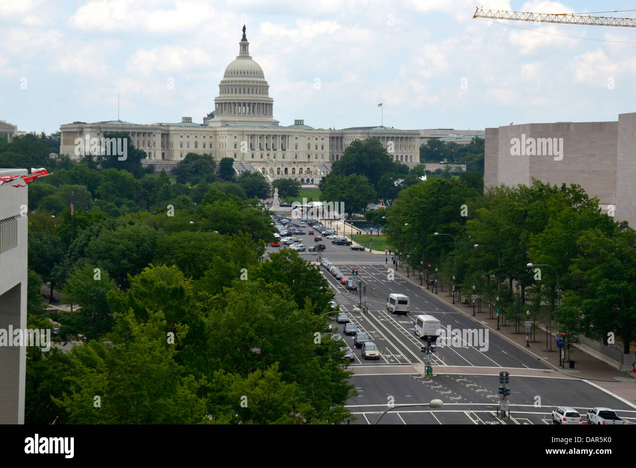 The United States Capitol in Washington, DC Stock Photo