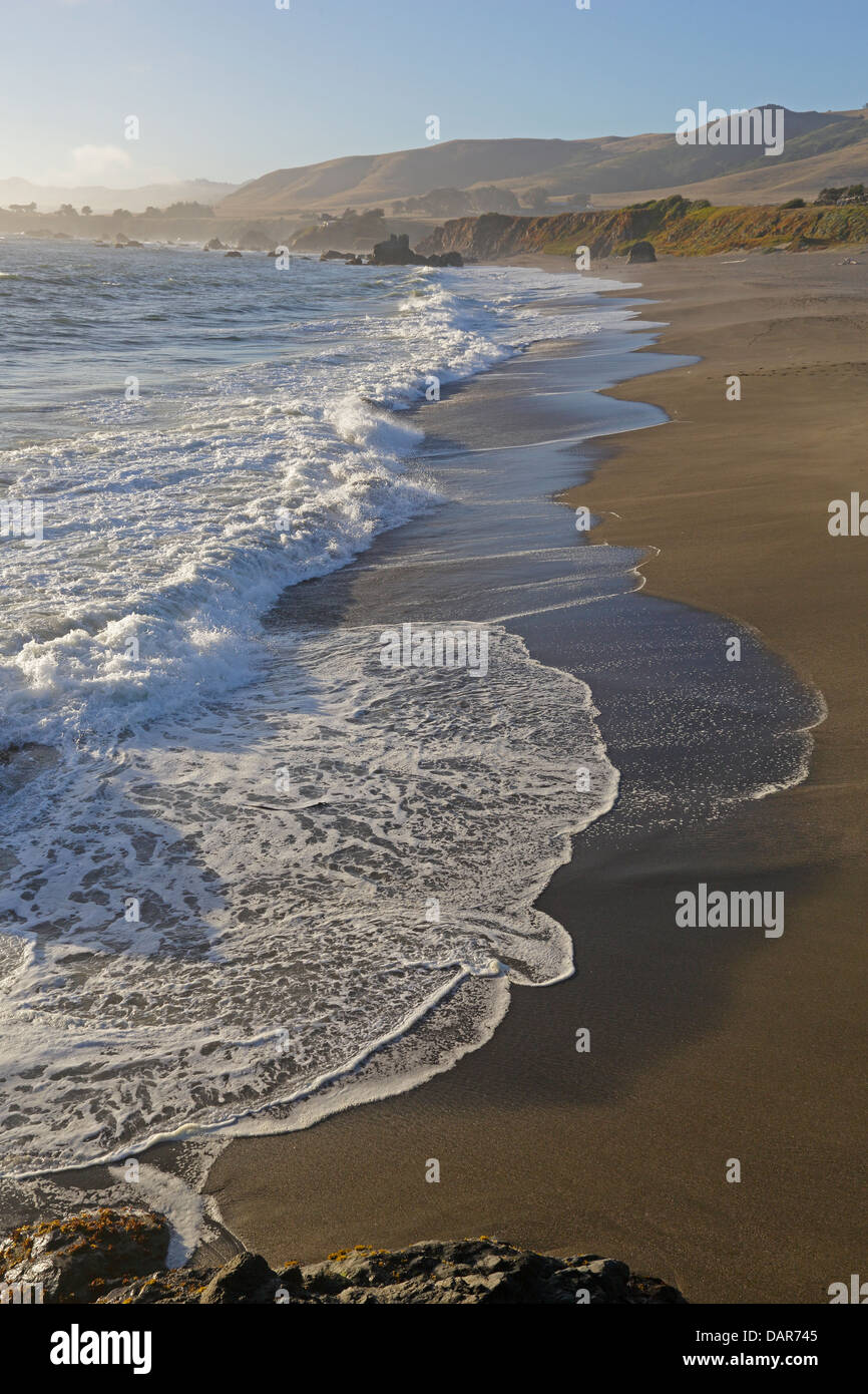 View of Beach in California Stock Photo