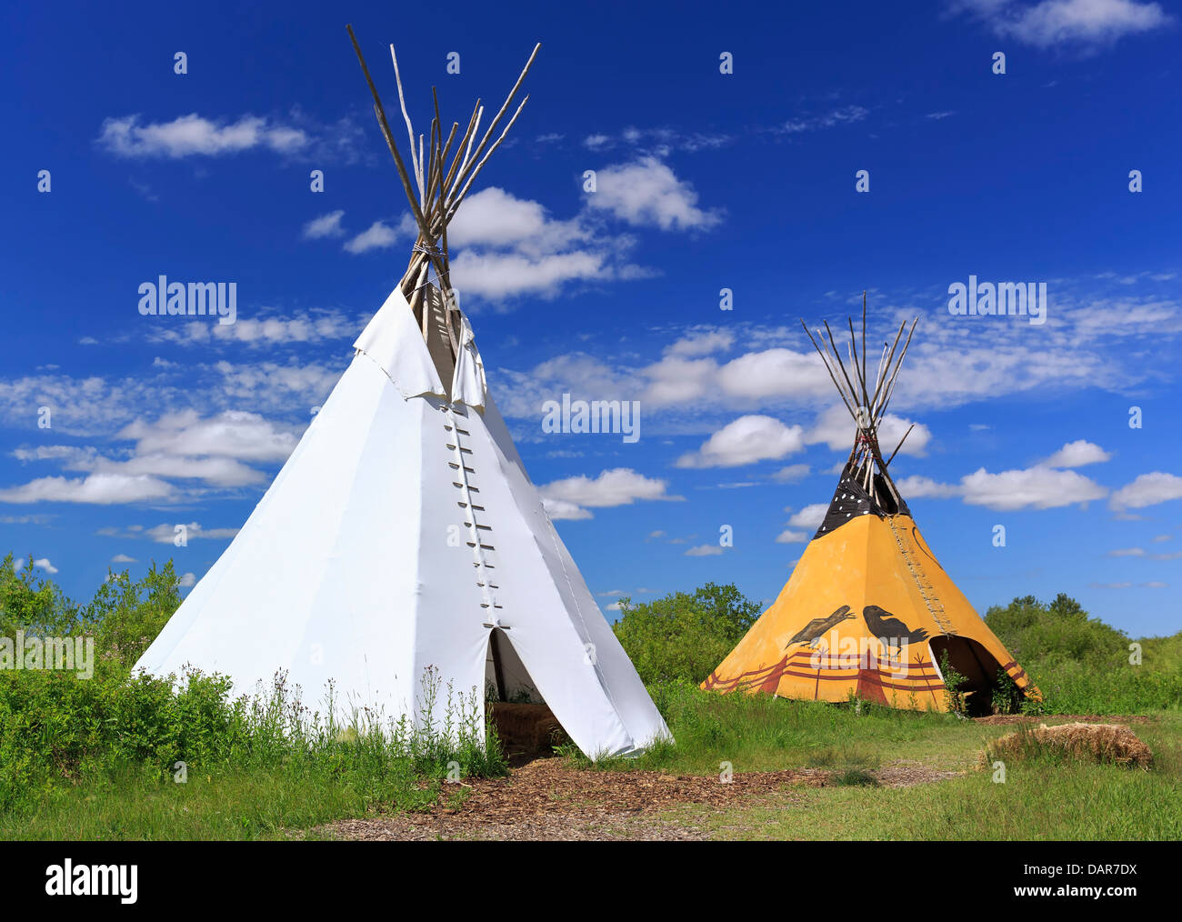 Tepees canada hi-res stock photography and images - Alamy