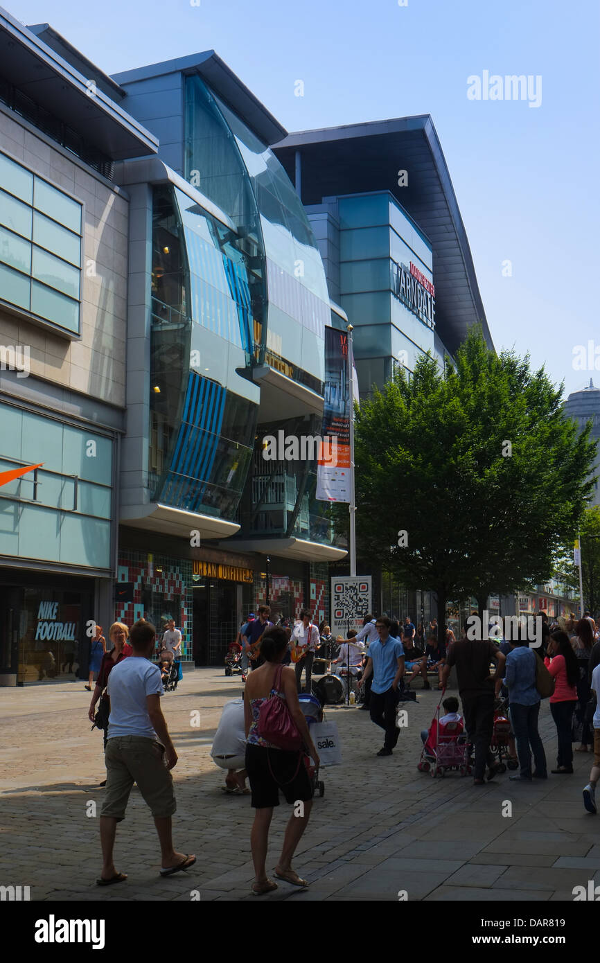 England, Manchester, Arndale Shopping Centre exterior Stock Photo