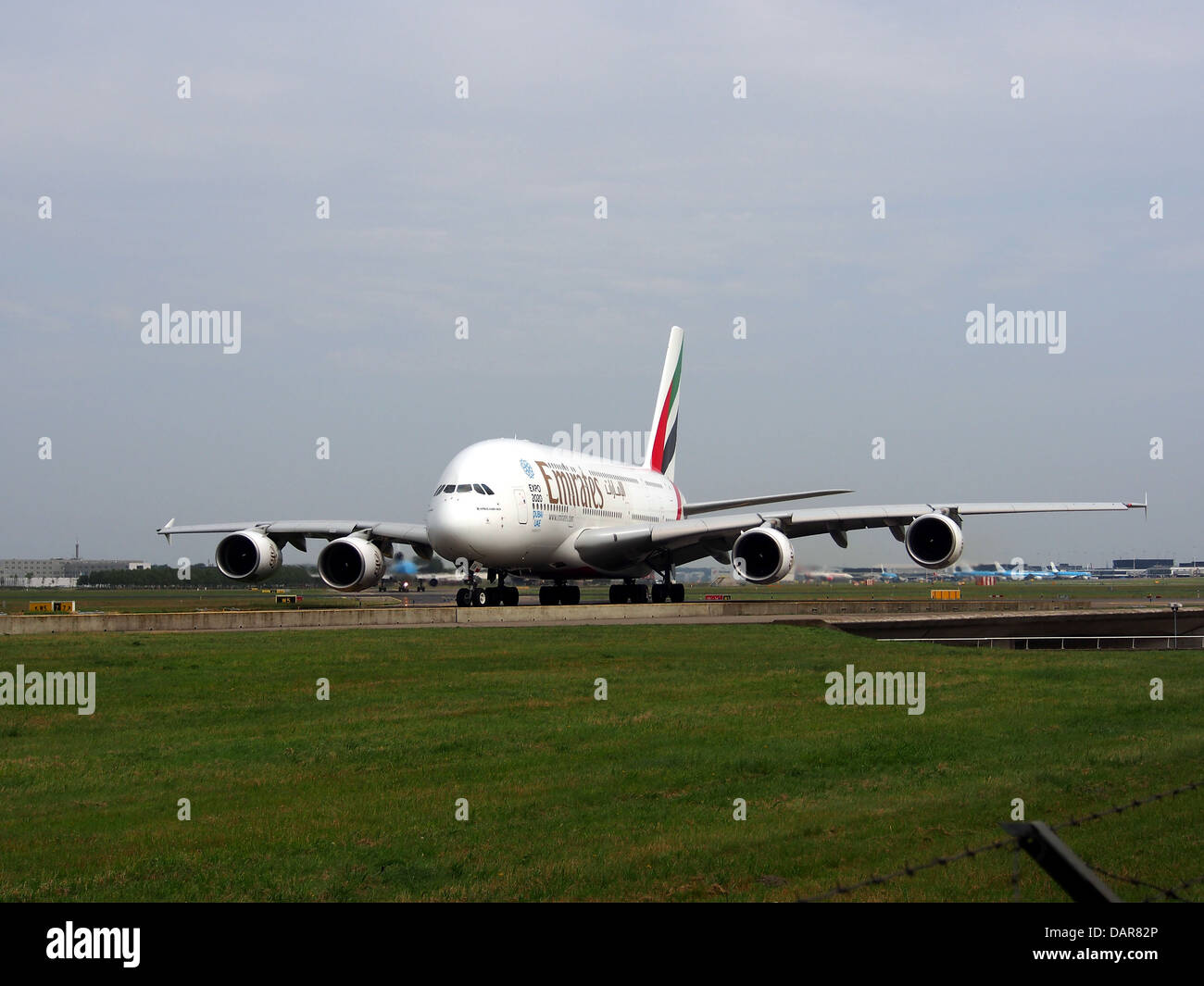 A6-EEB Emirates Airbus A380-861 - cn 109, 13 jun -2013 2 Stock Photo