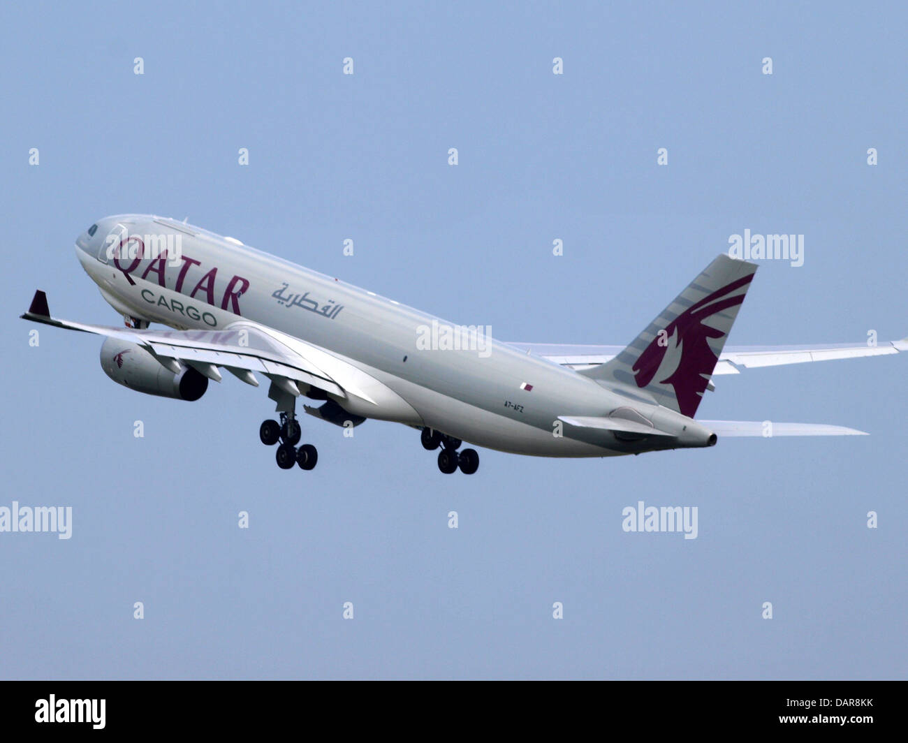A7-AFZ Qatar Airways Cargo Airbus A330-243F - cn 1406 4 Stock Photo