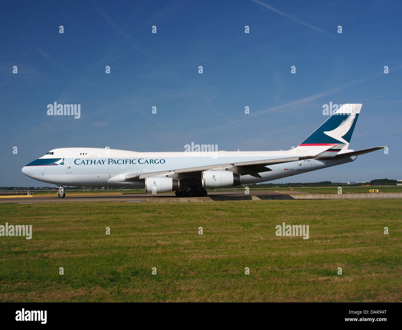B-HUP Cathay Pacific Boeing 747-467F - cn 30805 6 Stock Photo
