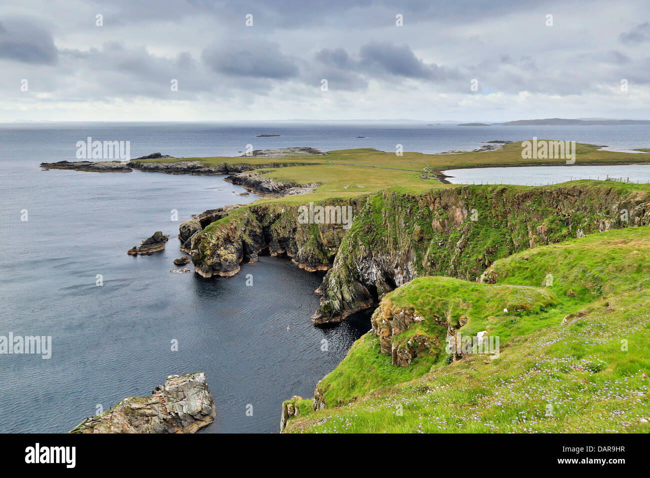 Burravoe; Yell; Shetland; UK Stock Photo