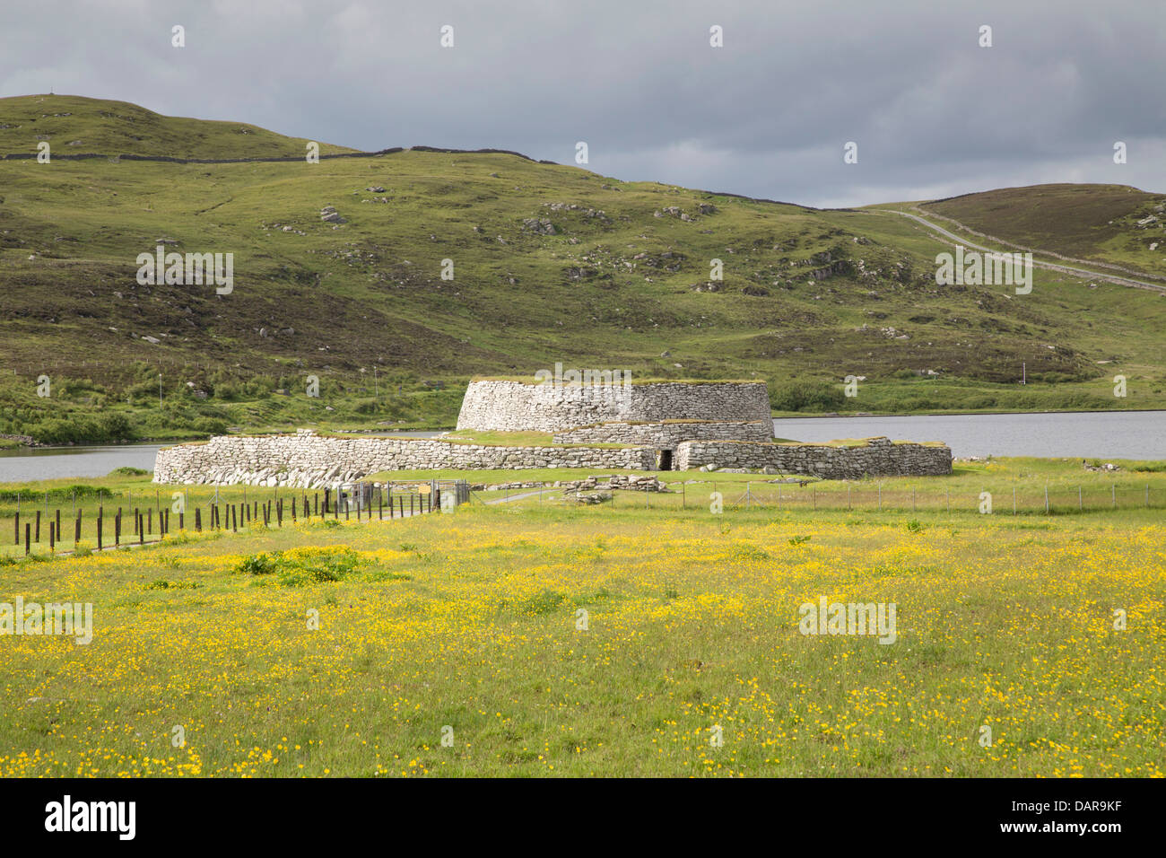Clickimin Broch; Lerwick; Shetland; UK Stock Photo