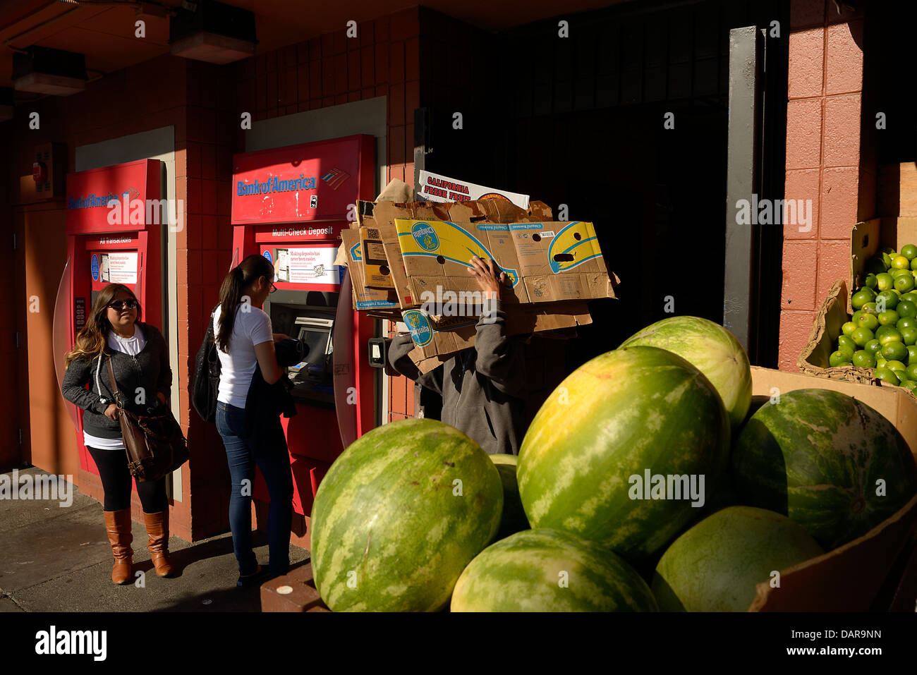 san francisco mission grocery store Stock Photo Alamy