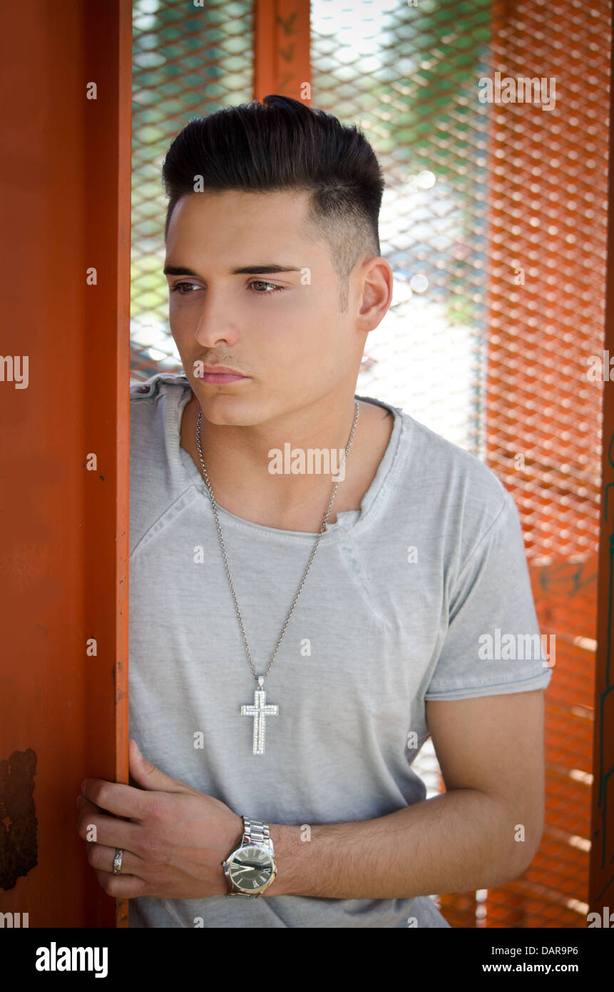 Attractive young man hi-res stock photography and images - Alamy