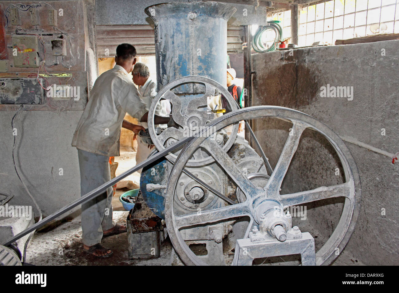 Oil mill, India Stock Photo Alamy