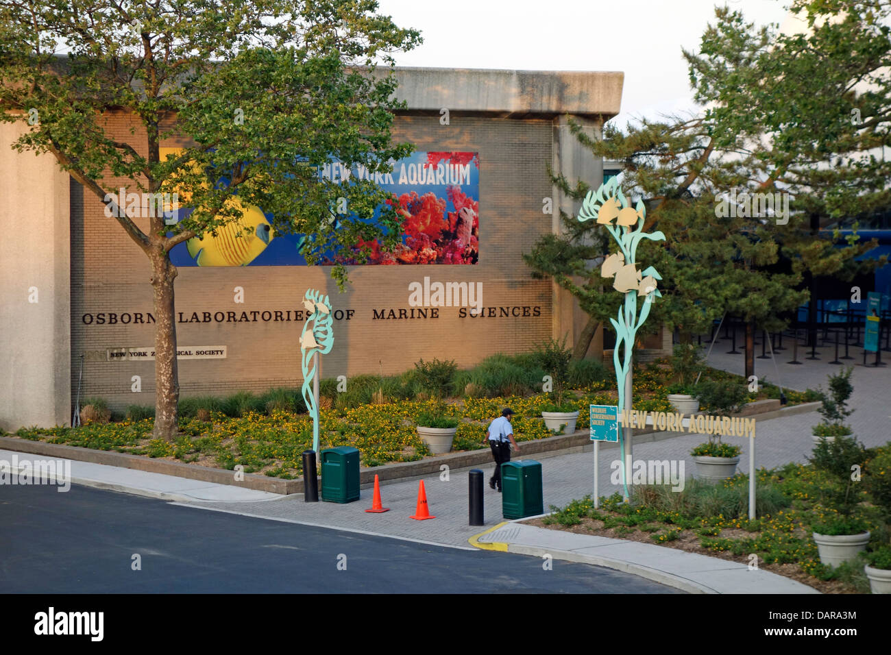 New York Aquarium in Brooklyn New York Stock Photo Alamy