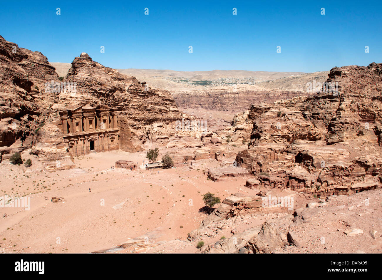 The Monastery (El Deir), Petra, Jordan Stock Photo