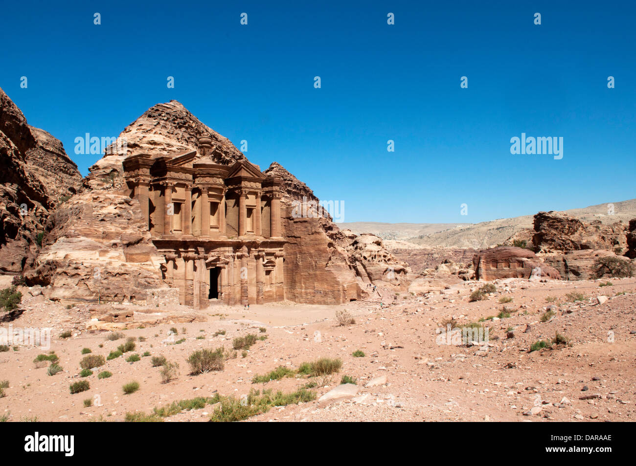 The Monastery (El Deir), Petra, Jordan Stock Photo