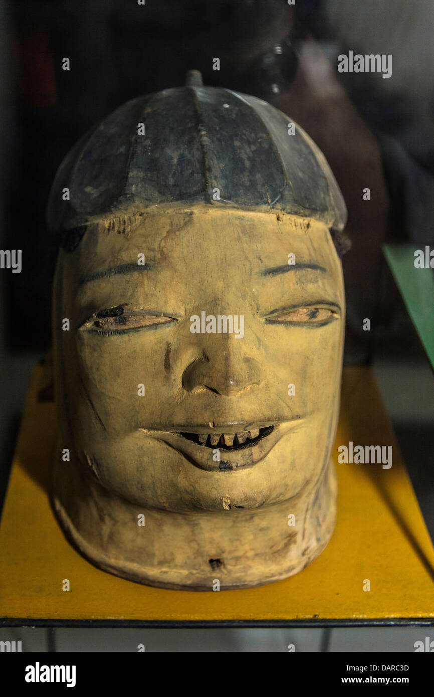 Africa, Mozambique, Maputo. Historical object in the Museum of Natural