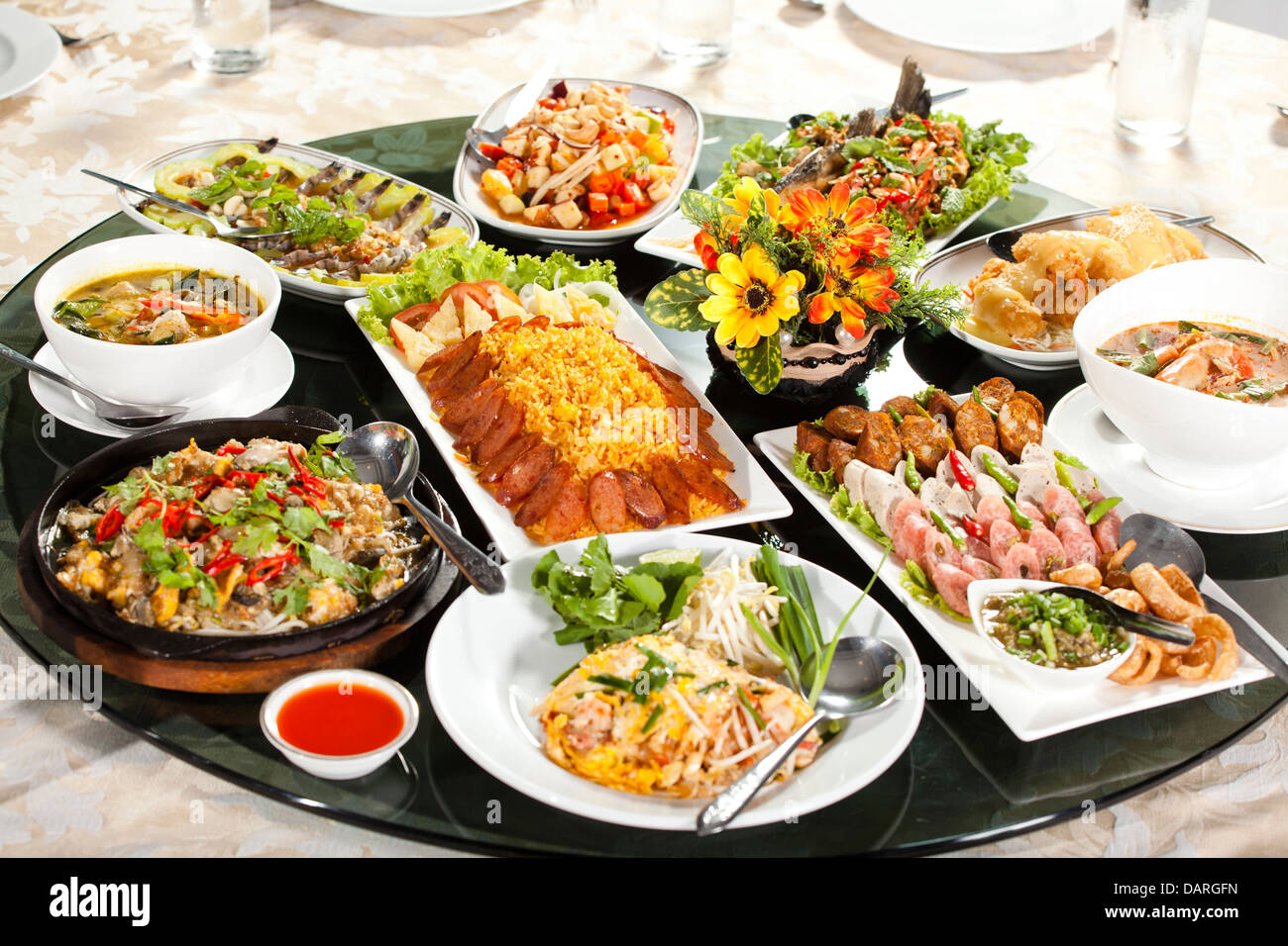 Banquet Table And Food High Resolution Stock Photography and Images - Alamy