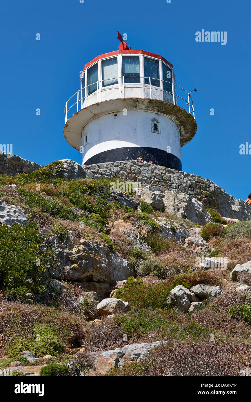lighthouse at Cape of Good Hope, Cape Town, Western Cape, South Africa Stock Photo