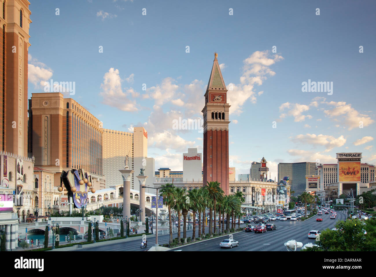 USA, Nevada, Las Vegas, The Venetian Hotel & Casino Stock Photo