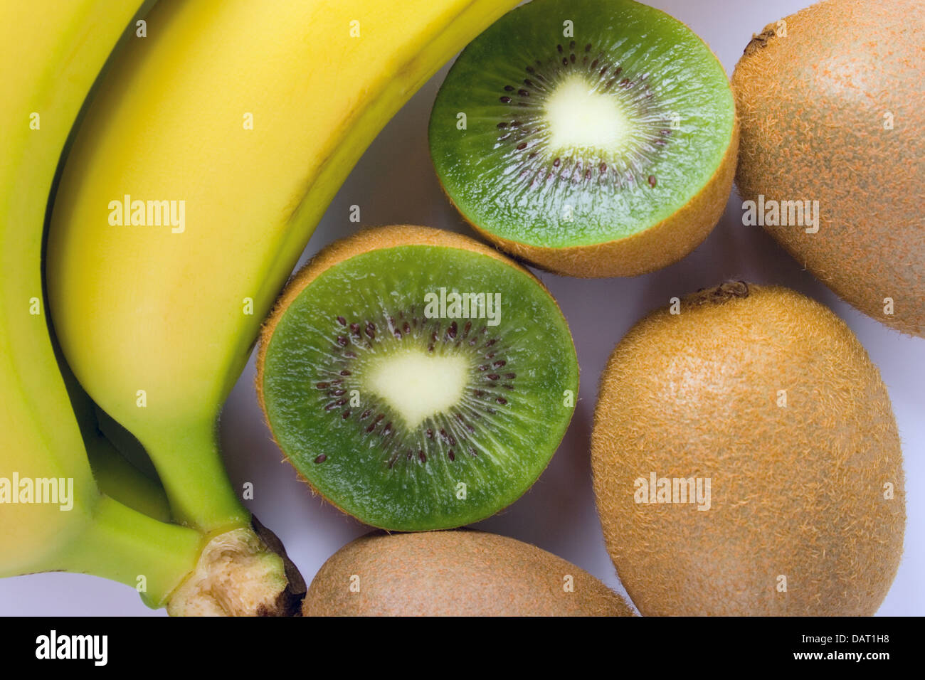 kiwi and banana Stock Photo Alamy
