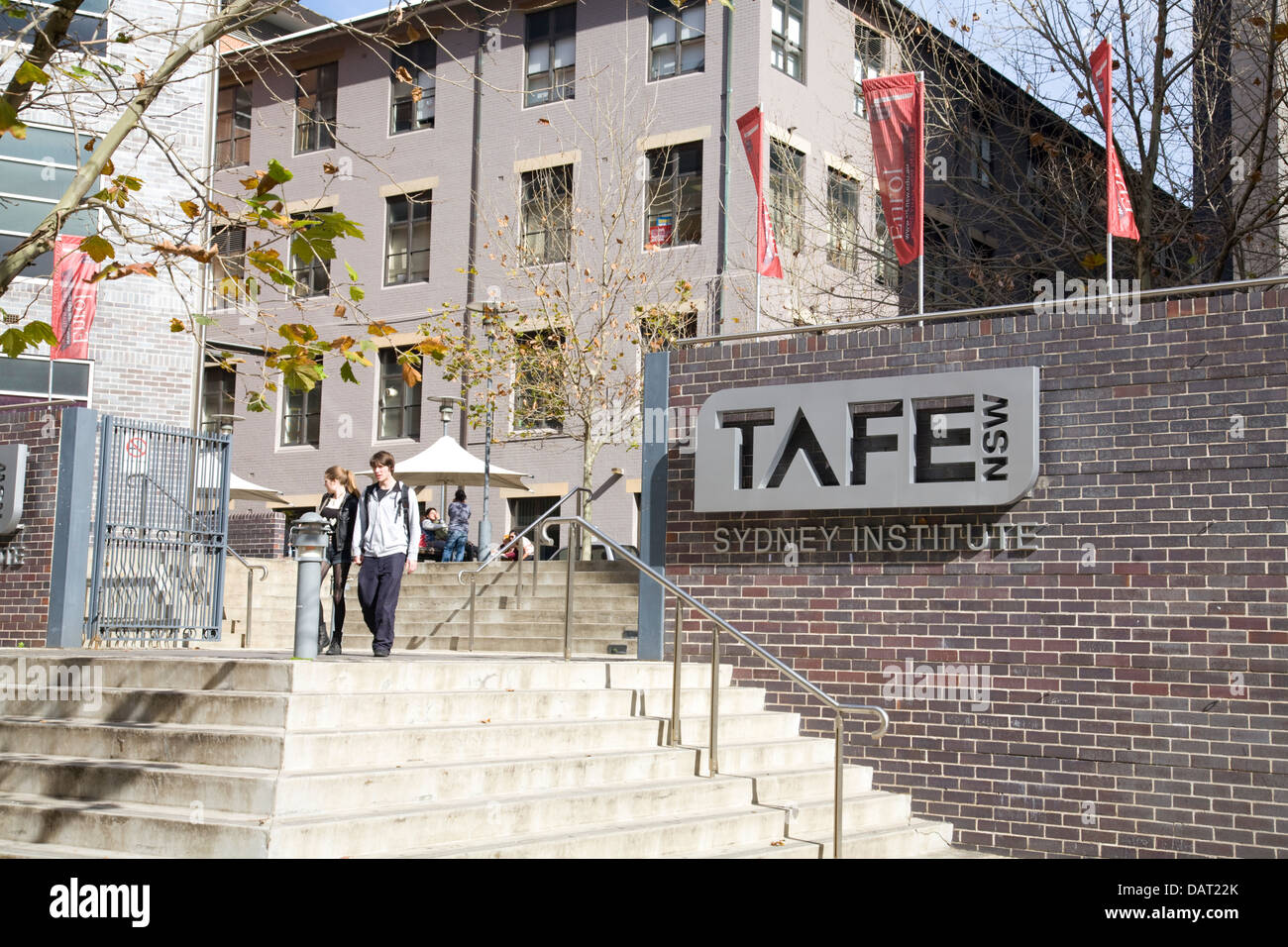 TAFE, technical and further eduation, TAFE NSW is the largest vocational education and training provider in Australia Stock Photo