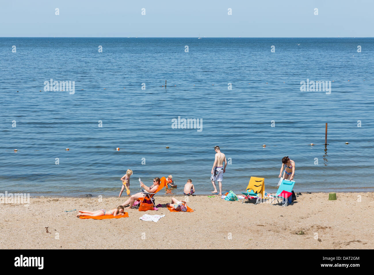 People sunbathing at a beach of the Netherlands Stock Photo Alamy