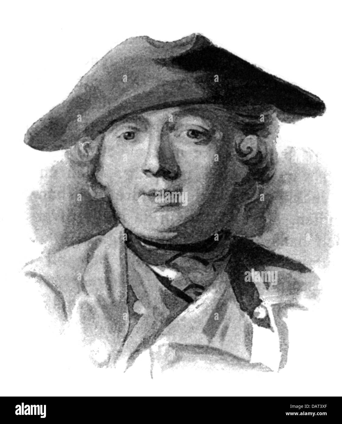 Sergel, Johan Tobias, 7.9.1740 - 26.2.1814, Swedish artist (sculptor), portrait, 18th century, Stock Photo