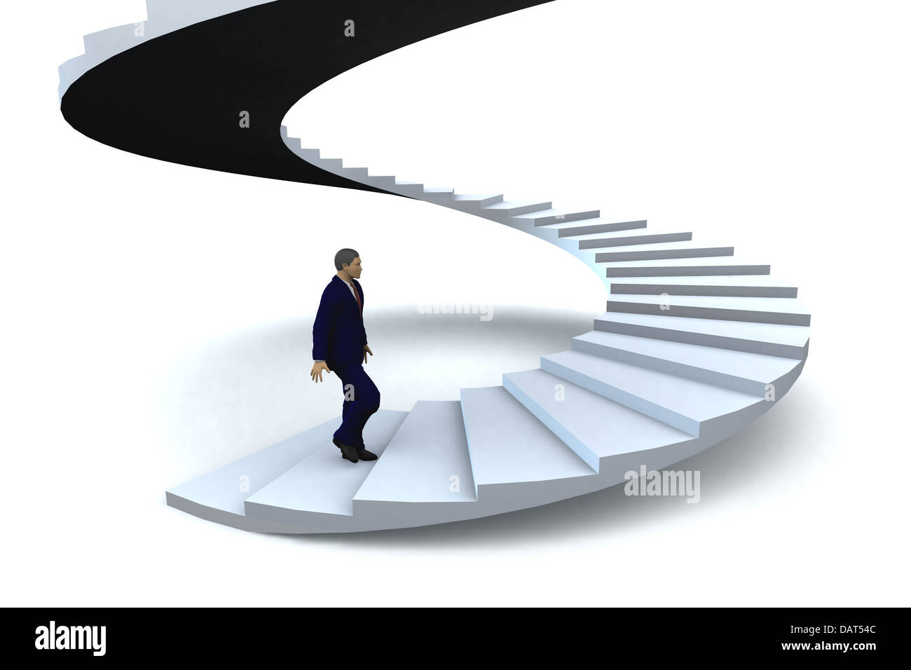 Stairway to heaven/success stock image. Image of road - 25793241