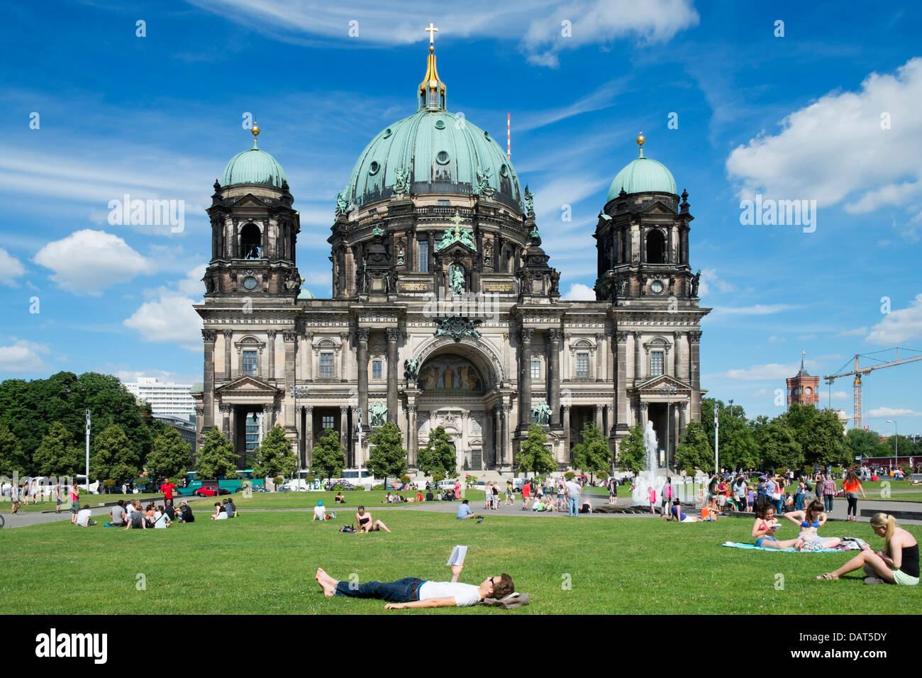 Berlin Dom or cathedral in Mitte Berlin Germany Stock Photo