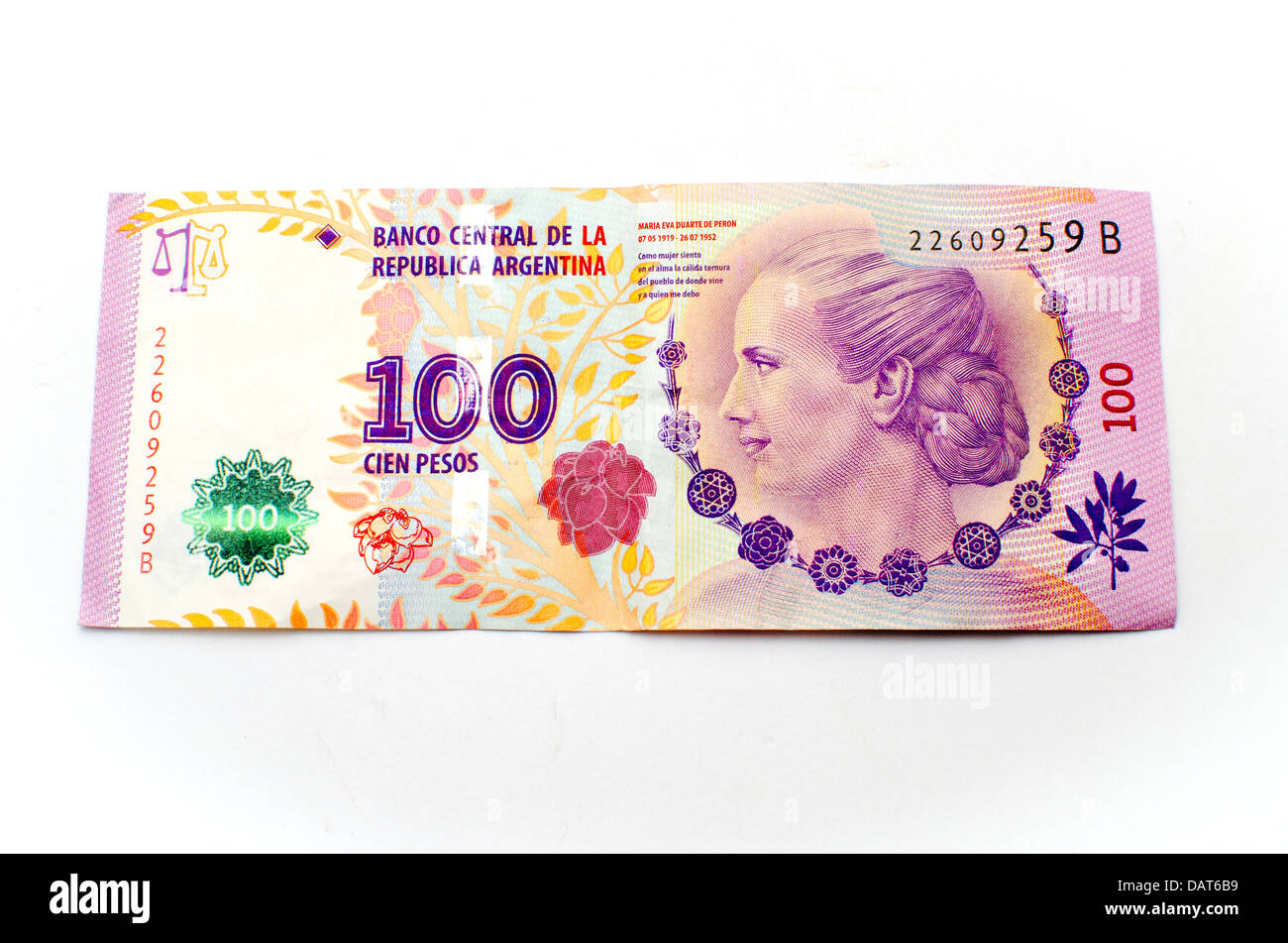 100 argentine pesos bill hi-res stock photography and images - Alamy