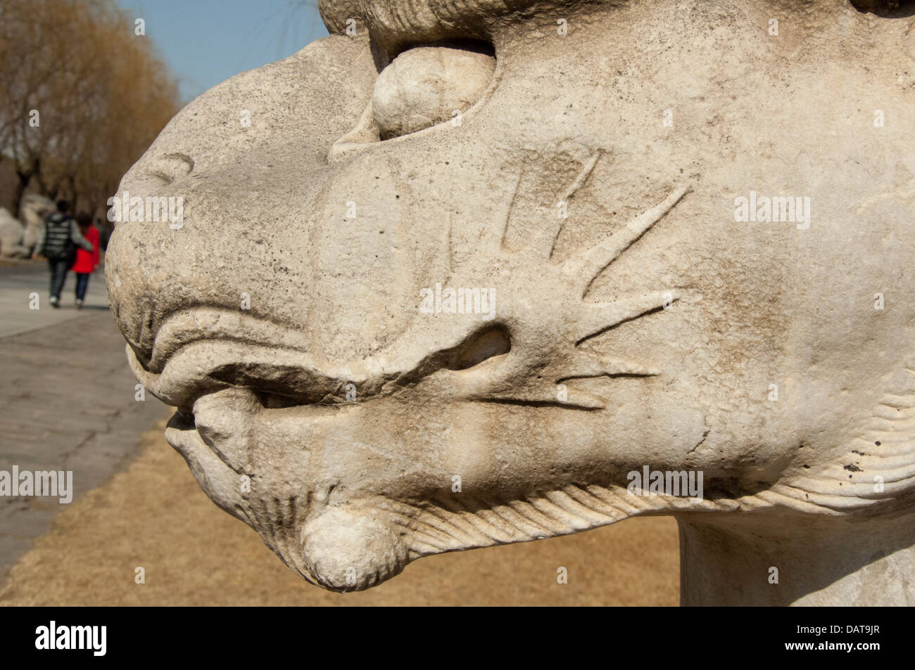 China, Beijing. Changling Sacred Way. 14th century Ming Dynasty tomb