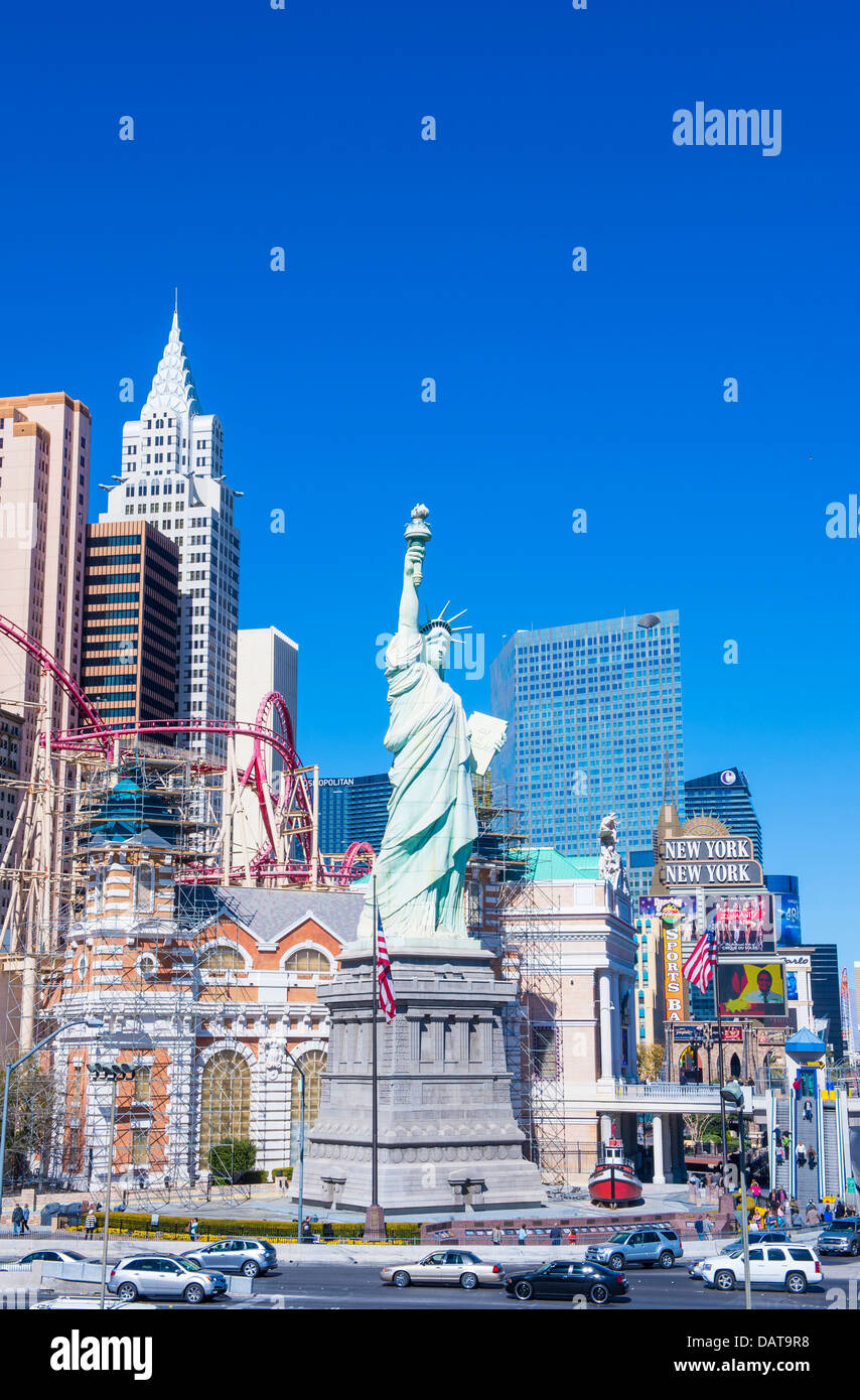 New York-New York Hotel & Casino in Las Vegas Stock Photo - Alamy