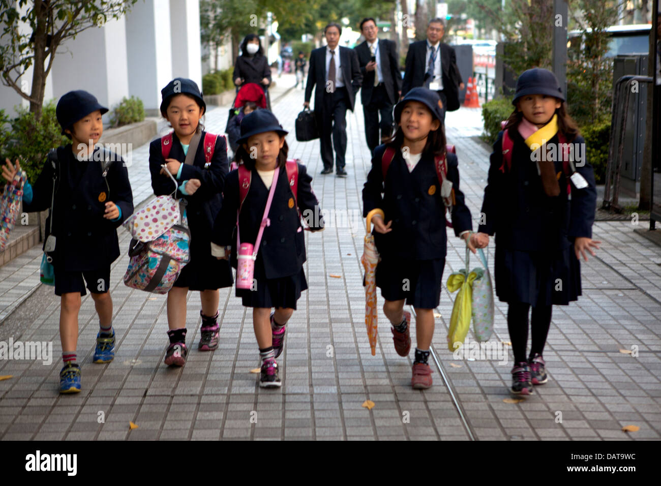 School Girls with Louis Vuitton Bags, Tokyo, Honshu, Japan' Photographic  Print