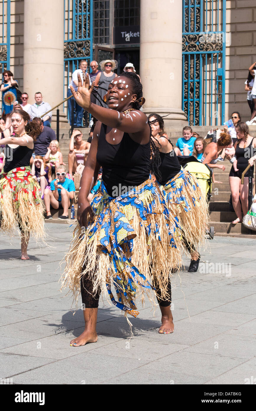 Chance to Dance in Sheffield on 13th July 2013. A fusion of different dancing styles around the