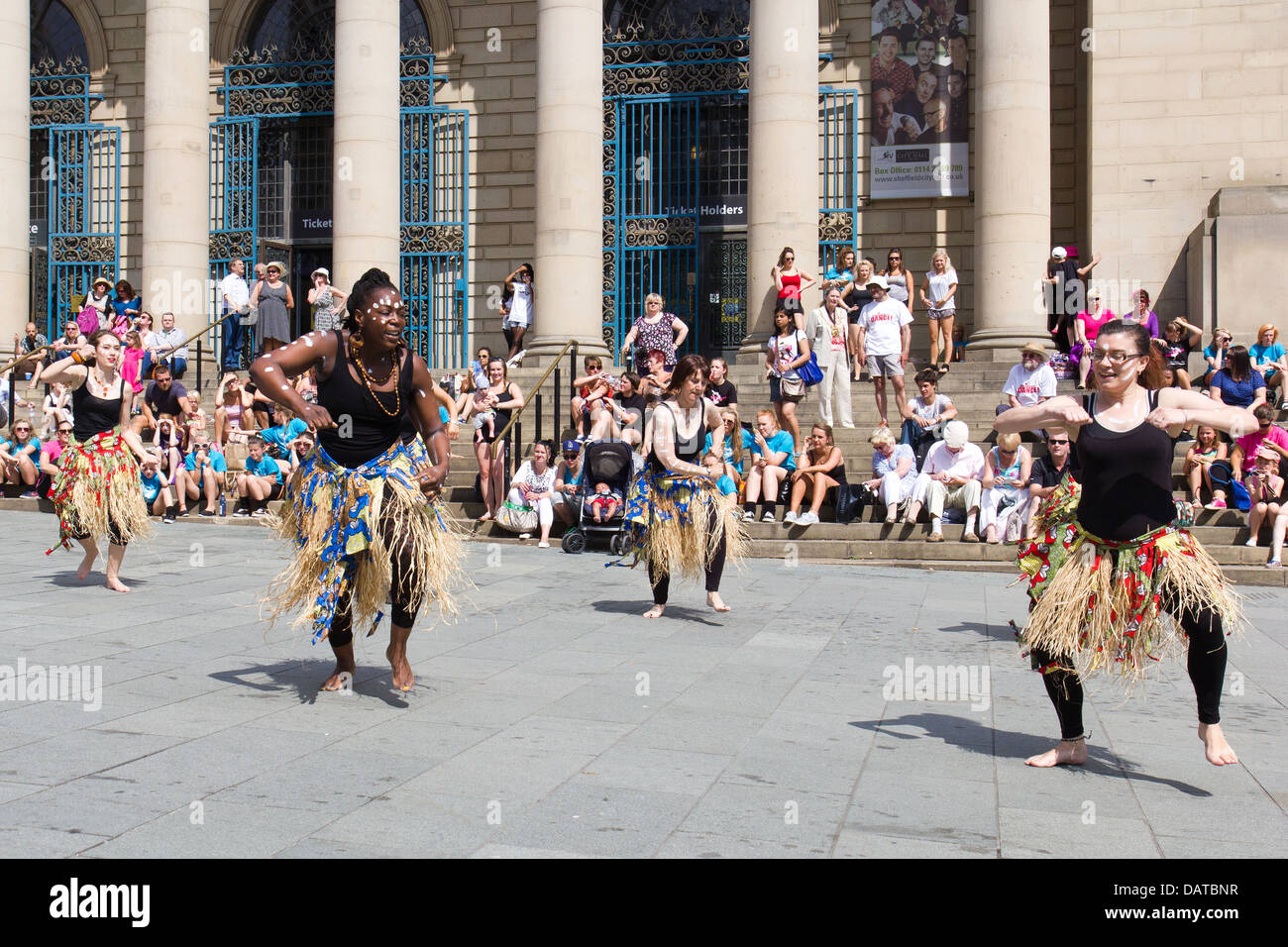 Chance to Dance in Sheffield on 13th July 2013. A fusion of different dancing styles around the