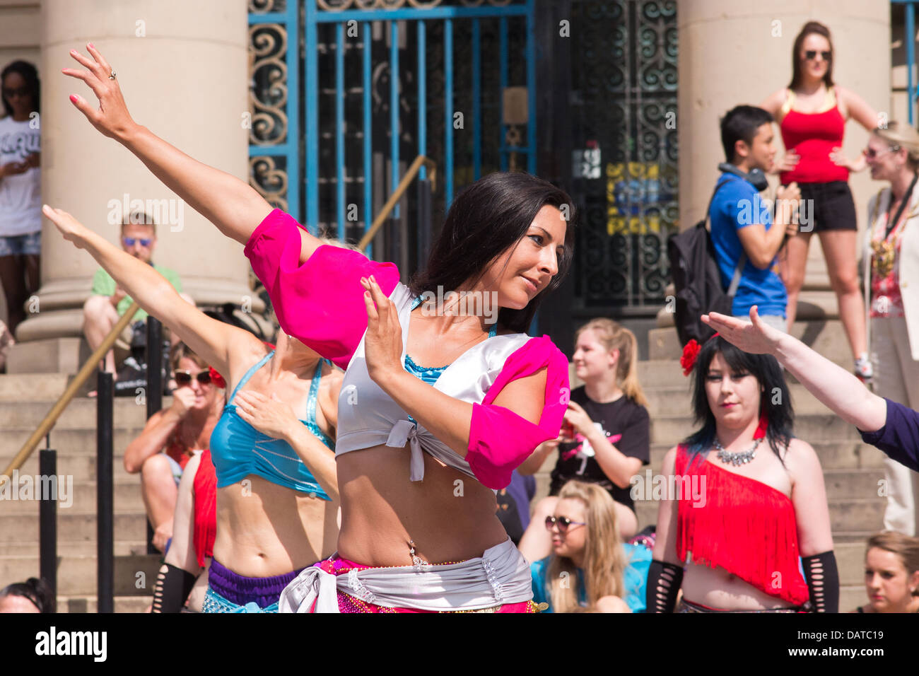 Chance to Dance in Sheffield on 13th July 2013. A fusion of different dancing styles around the
