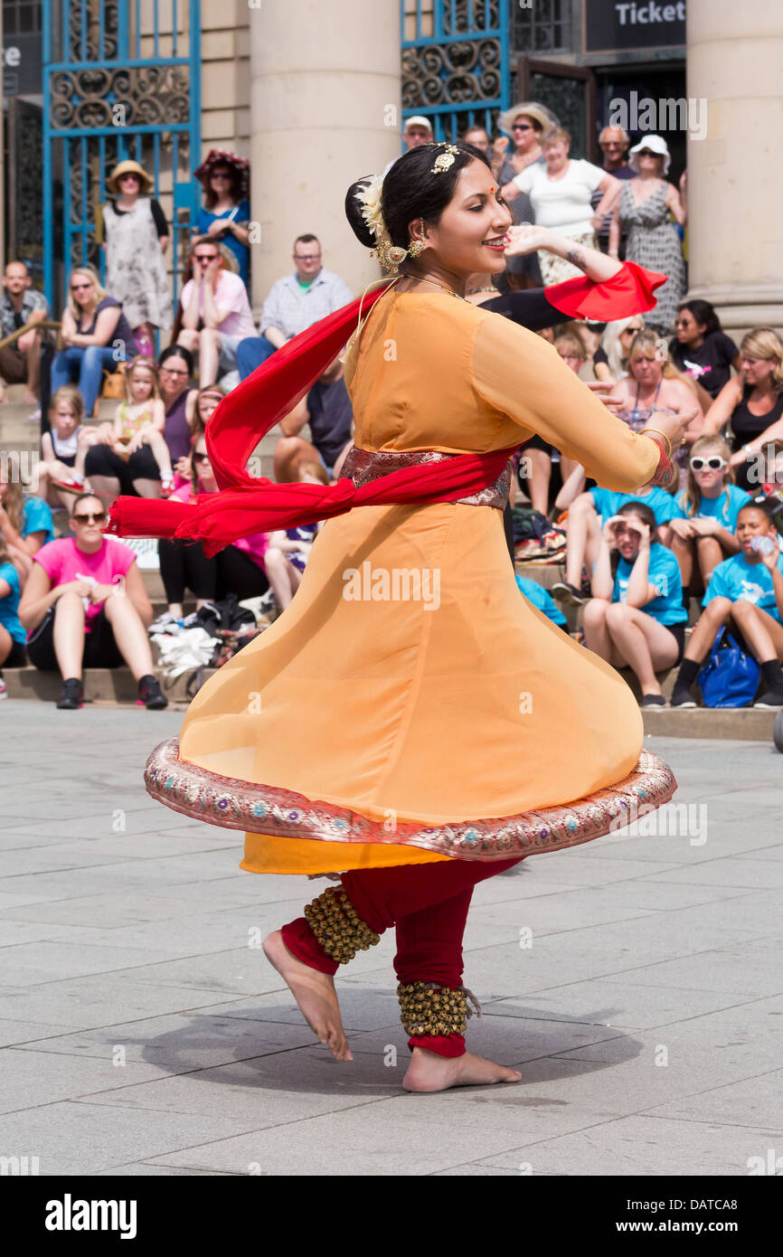 Chance to Dance in Sheffield on 13th July 2013. A fusion of different dancing styles around the