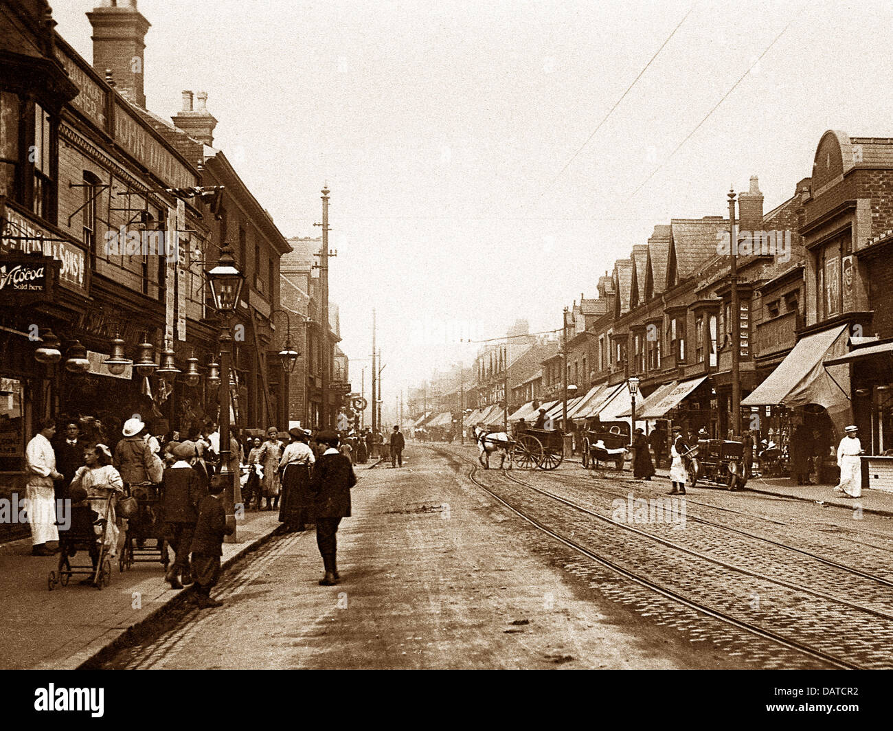 Smethwick High Street early 1900s Stock Photo 58314566 Alamy