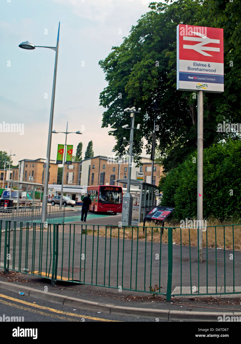 Elstree & Borehamwood railway station near Elstree Studios